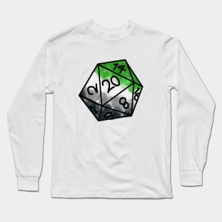 Pride Dice - Aromantic Long Sleeve T-Shirt